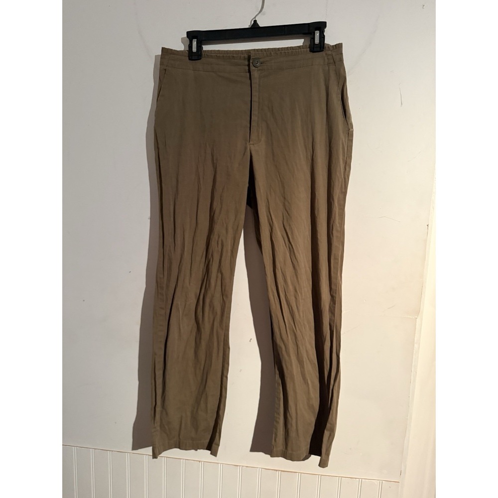 Patagonia Women's Size 10 Brown Pants Organic Cotton Blend Granola Hiking